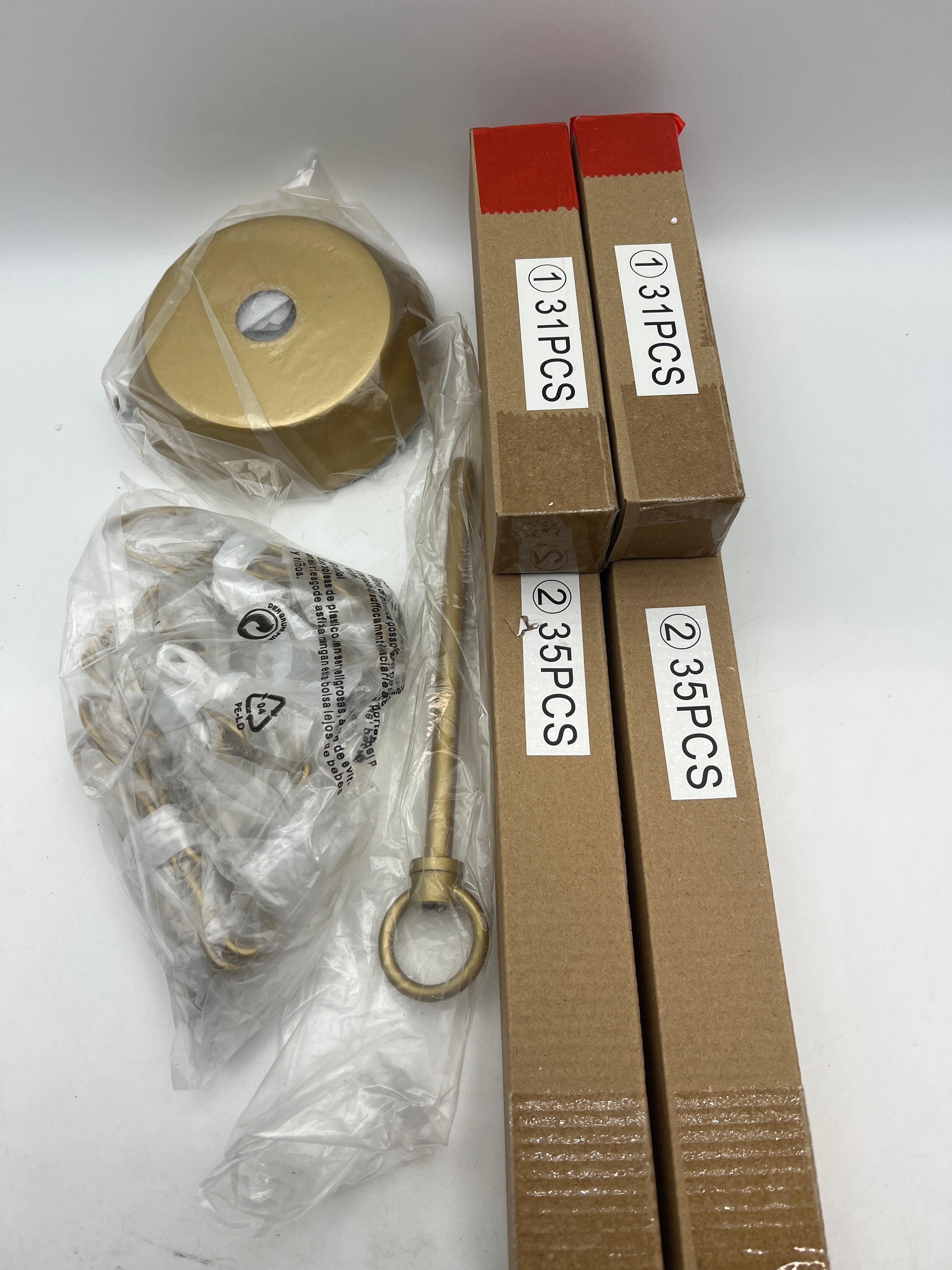 ZIRALIO Gold Sputnik Chandelier for Dining Room