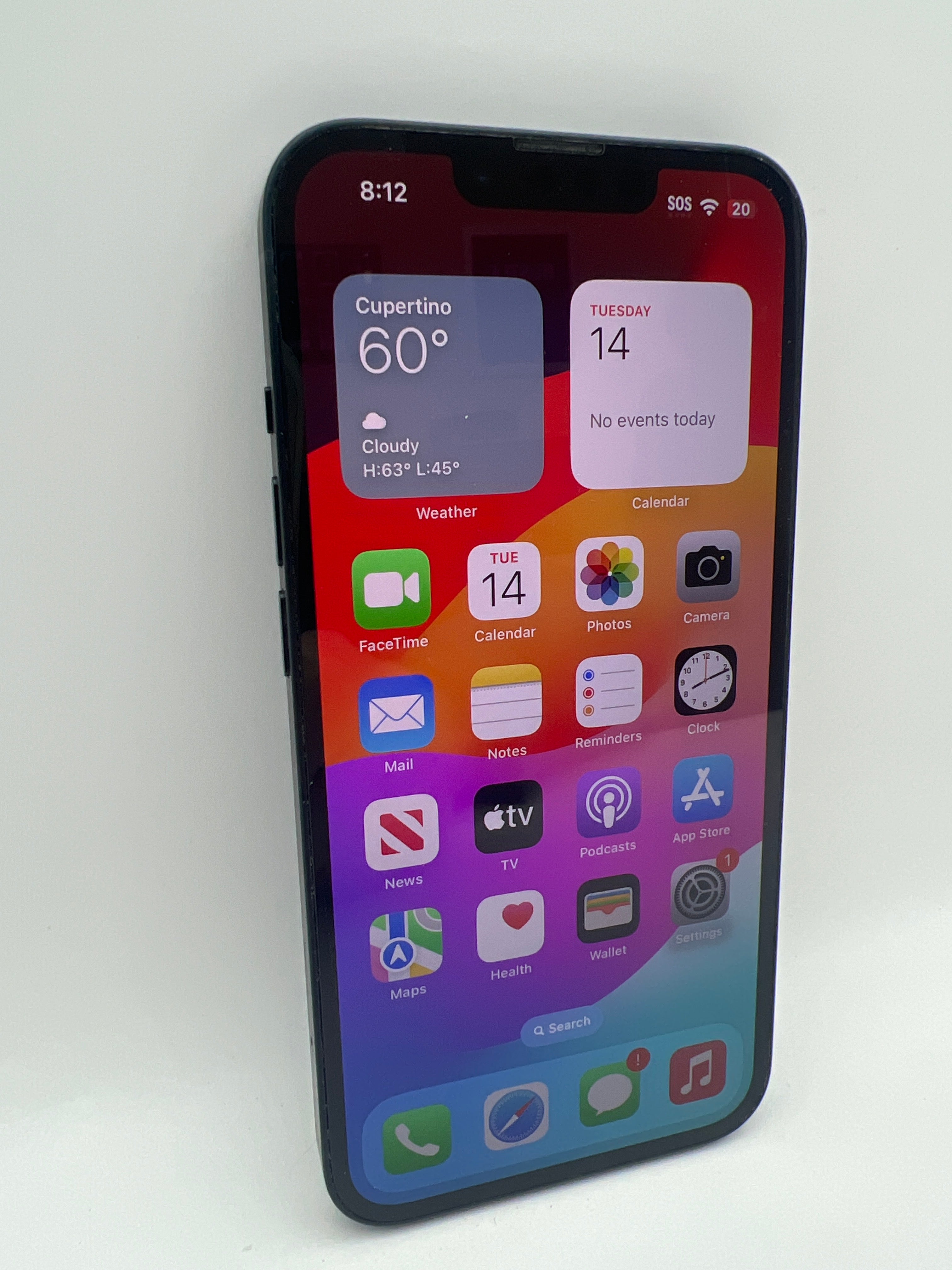 Apple iPhone 13 256GB Midnight - Unlocked (Renewed)