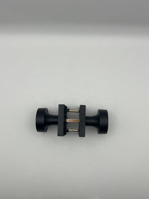 Heavy Duty Square Black Interior Door Knobs for Bedroom