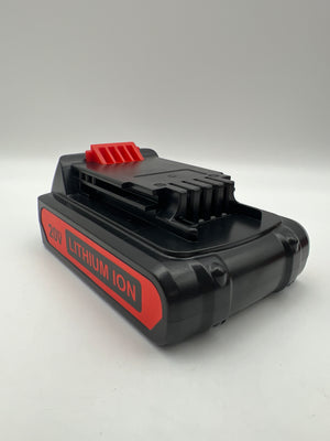 2-Pack 20V 3.0Ah Replacement Batteries & Charger for Black & Decker Tools