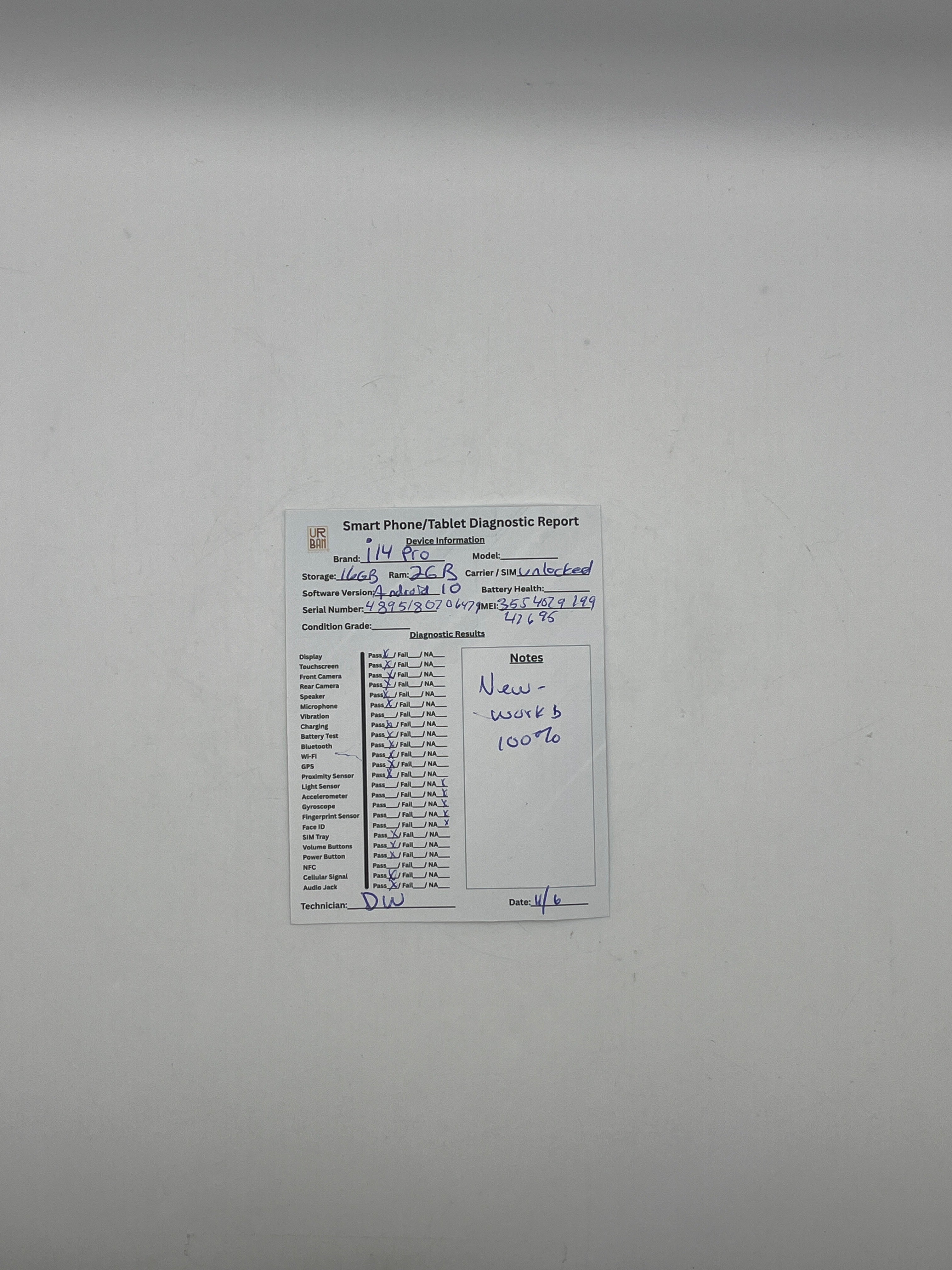 HIEGOU Smartphone rear view