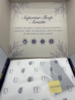 DECOLURE 100% Bamboo Viscose Queen Sheets