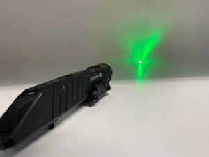 TOUGHSOUL Tactical Flashlight Green Laser Sight Combo
