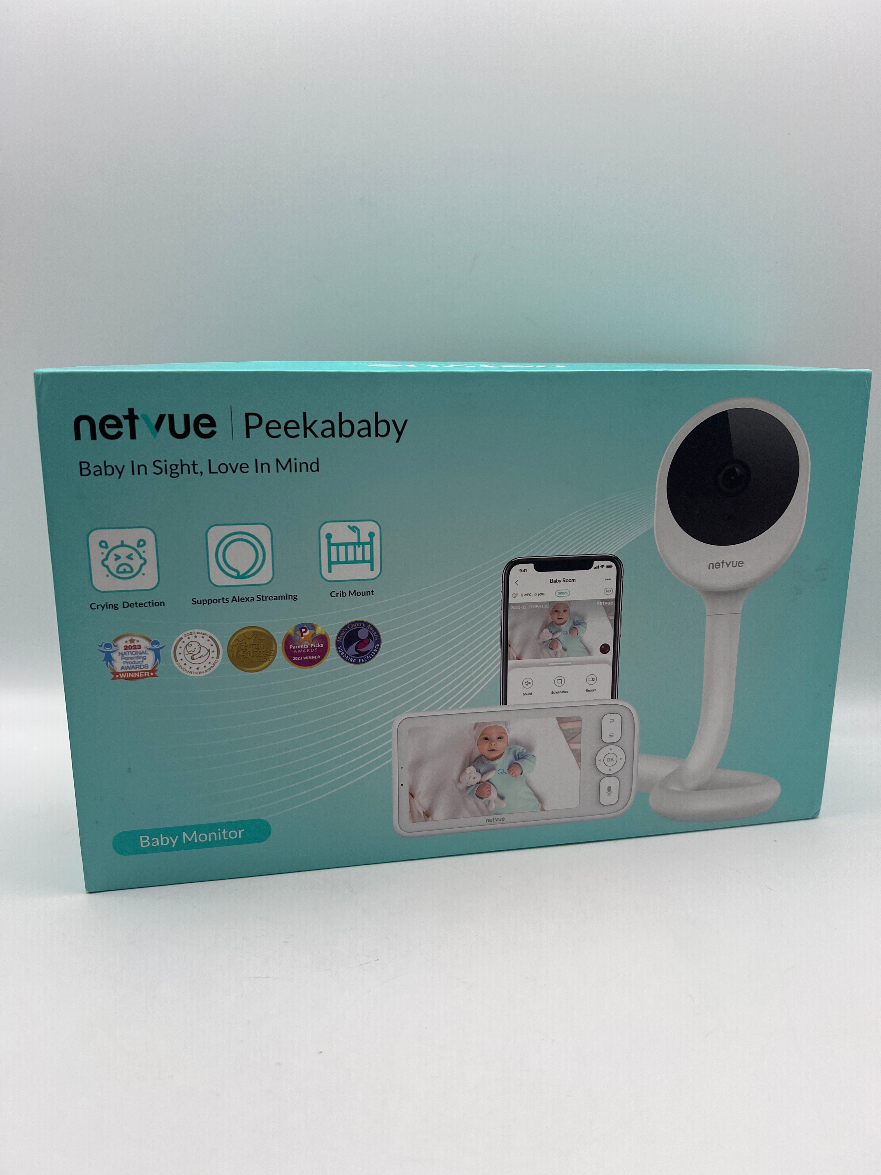 baby monitor with two-way talk