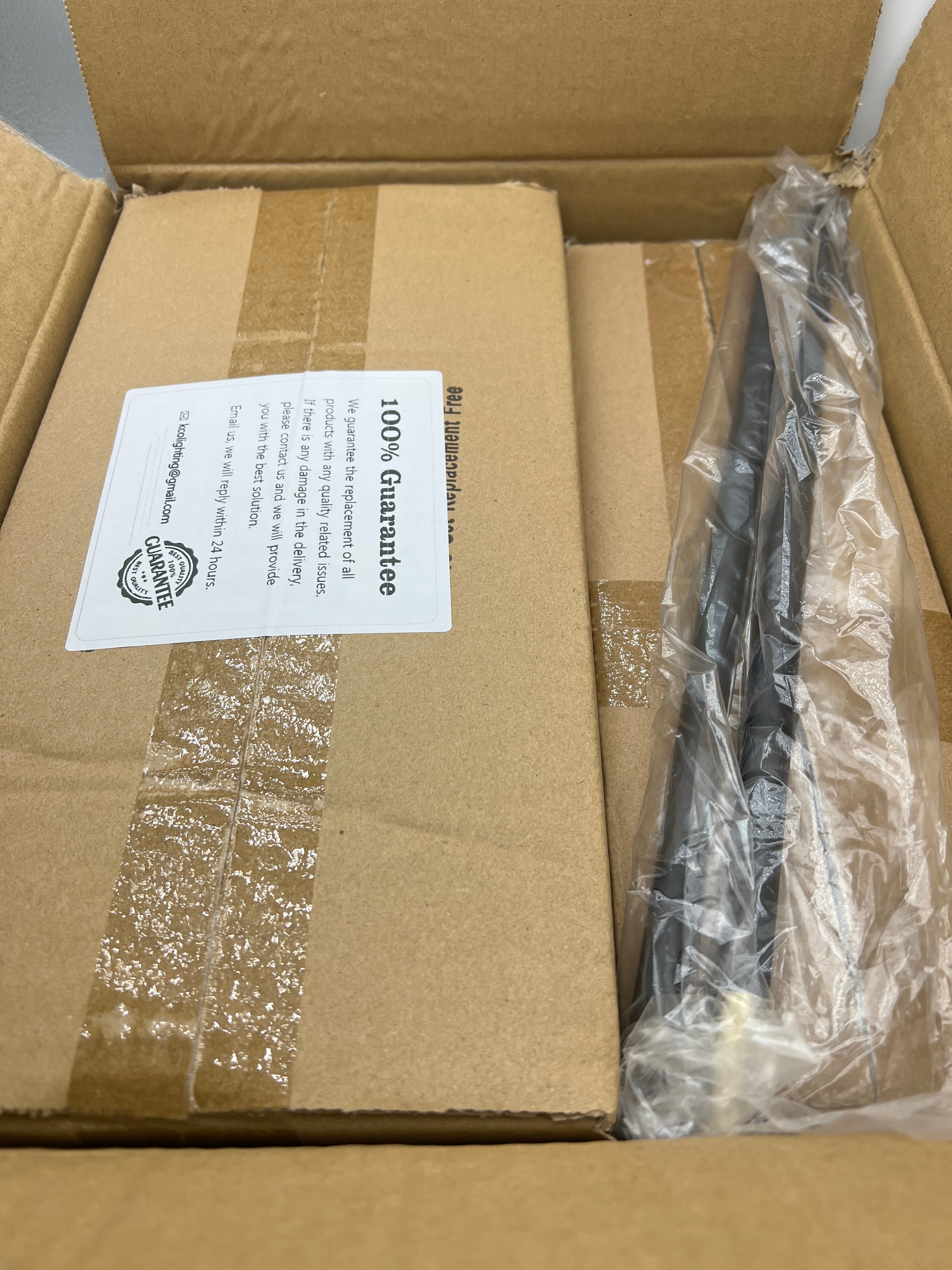 KCO KCOLighting 1-Light Sconces Wall Light Gold Black Modern Wall Mounted Sconce Globe Glass Shade Wall Lamp with Long Arm for Bedroom Hallway (Clear