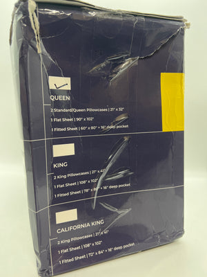 THREAD SPREAD 100% Egyptian Cotton Sheets Queen Size - 1500 Thread Count 4 PC Set