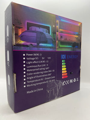 Xnbada RGB Nylon Flexible Dream Colorful Christmas Rope Light