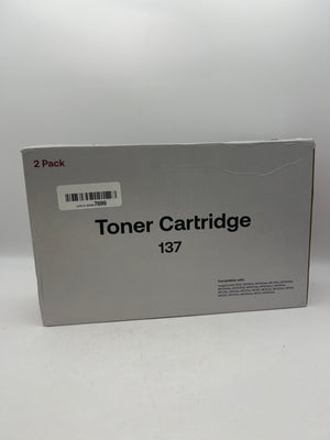 AOLIBE 137 Compatible Black Toner Cartridge Replacement for Canon 137 – 2 Pack