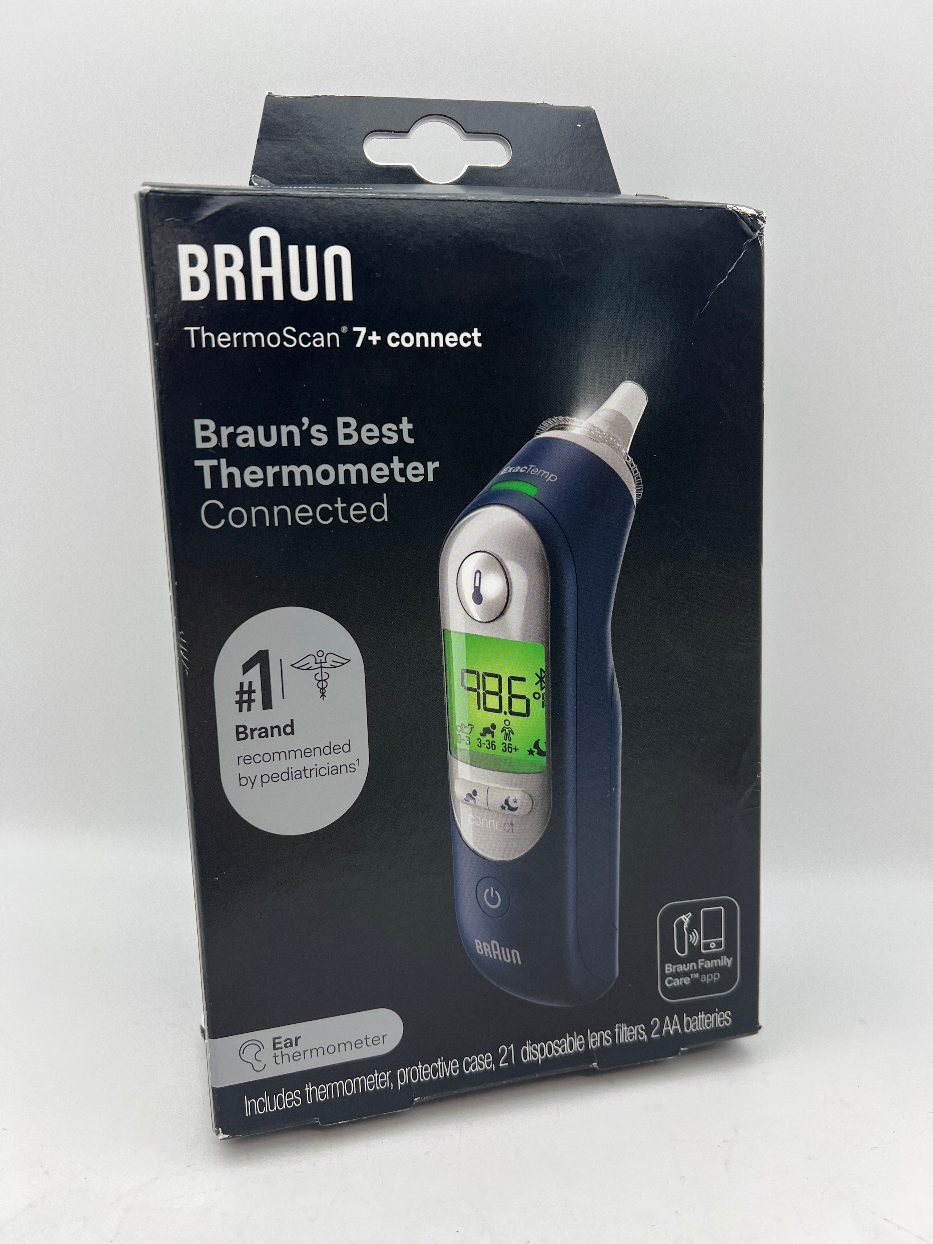 Braun ThermoScan 7+ Connect Digital Ear Thermometer