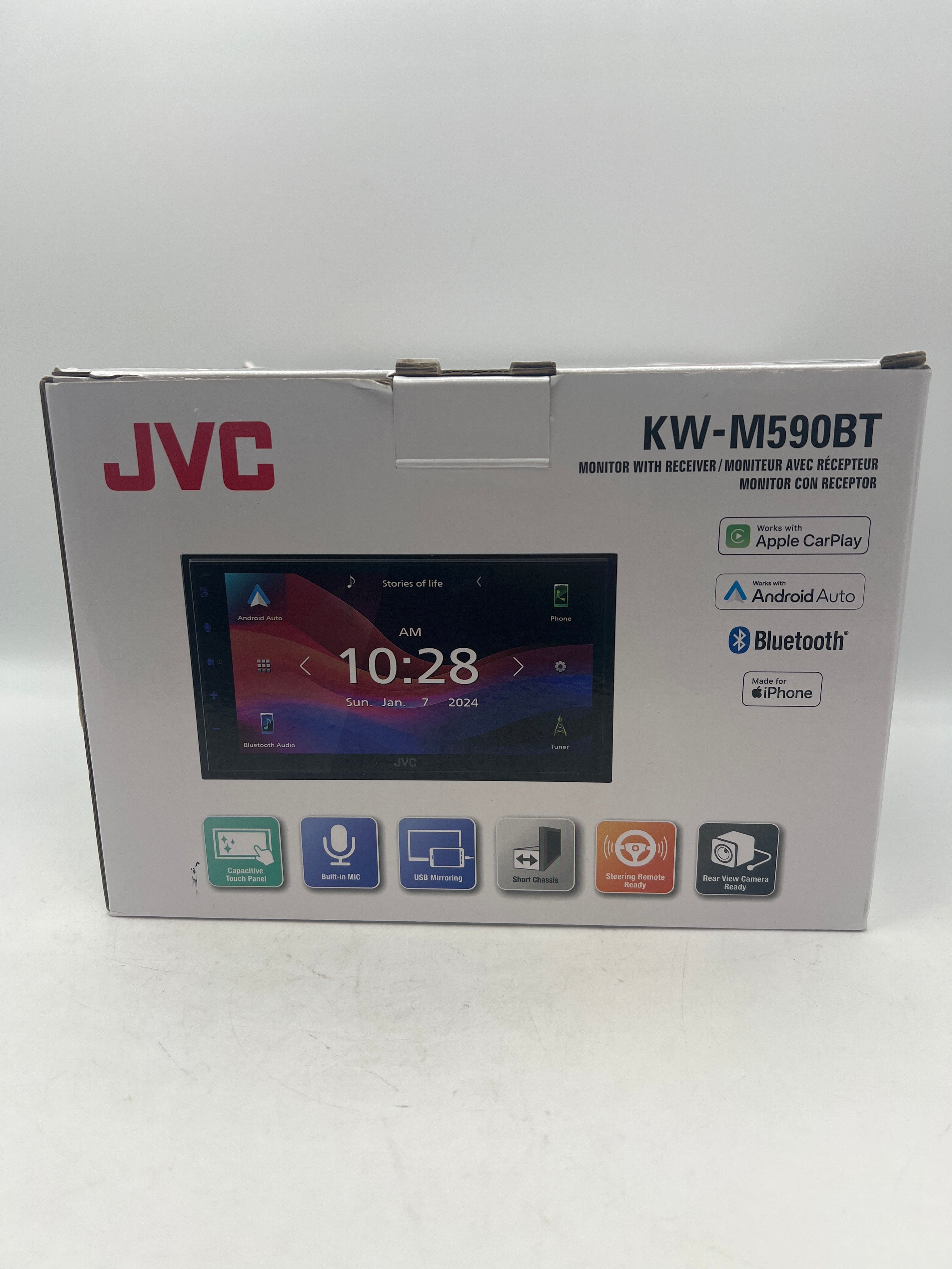 JVC KW-M590BT Car Stereo