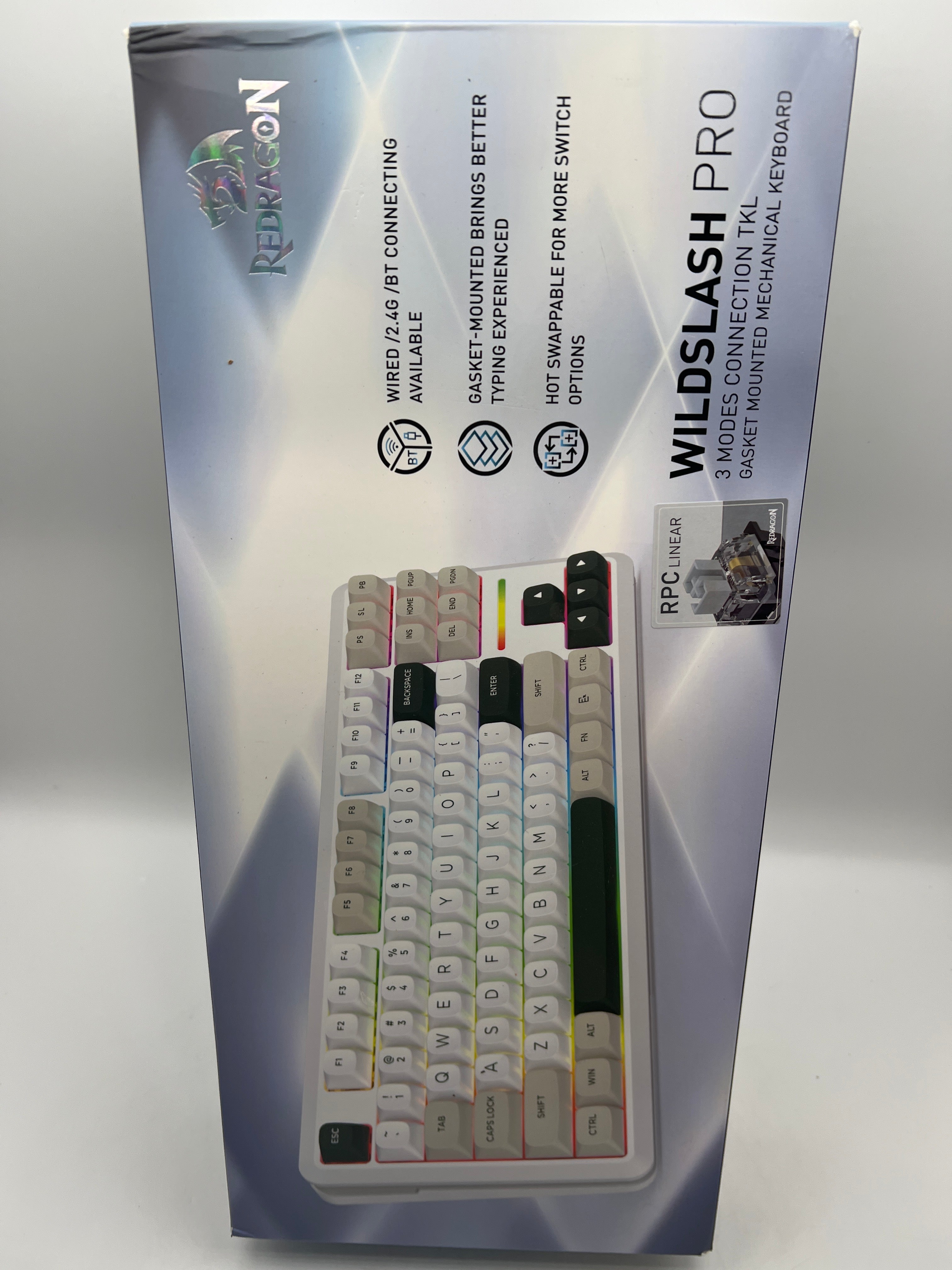 Redragon K734W connectivity options