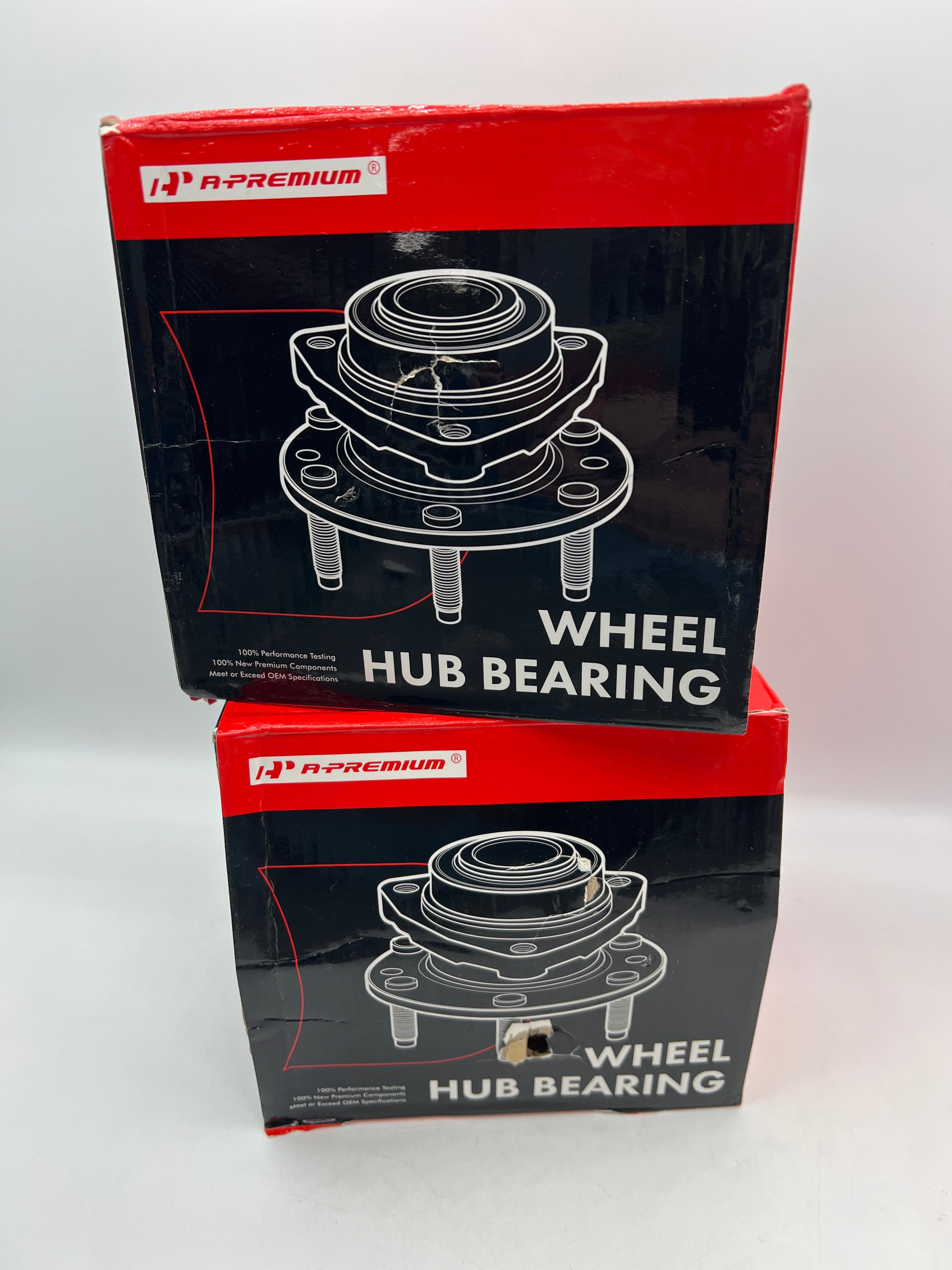 A-Premium Hub Bearing Replacement for Ford Transit Connect 2010-2013 Rear Left and Right Set of 2