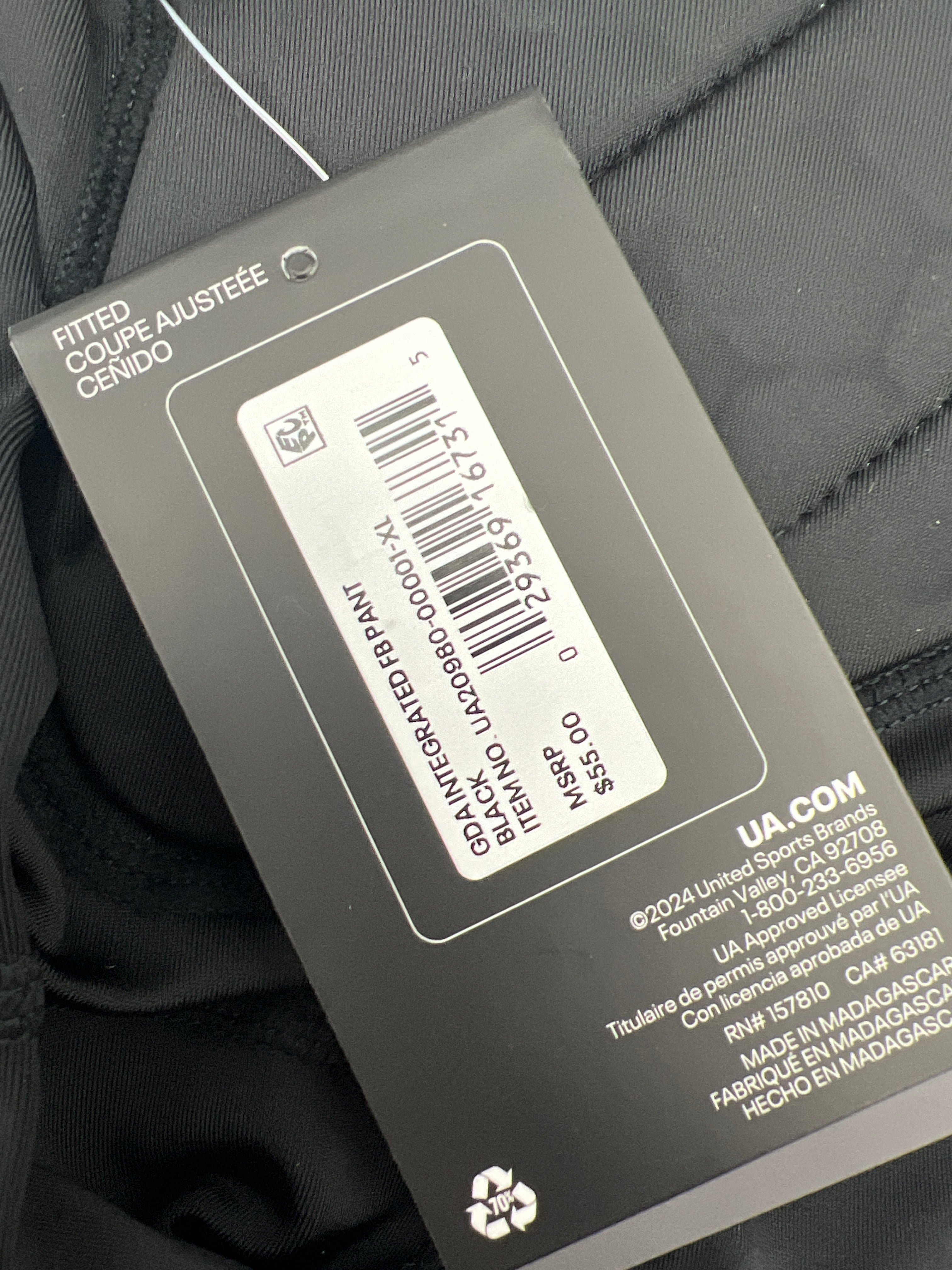 Under Armour Football Pants with Pads