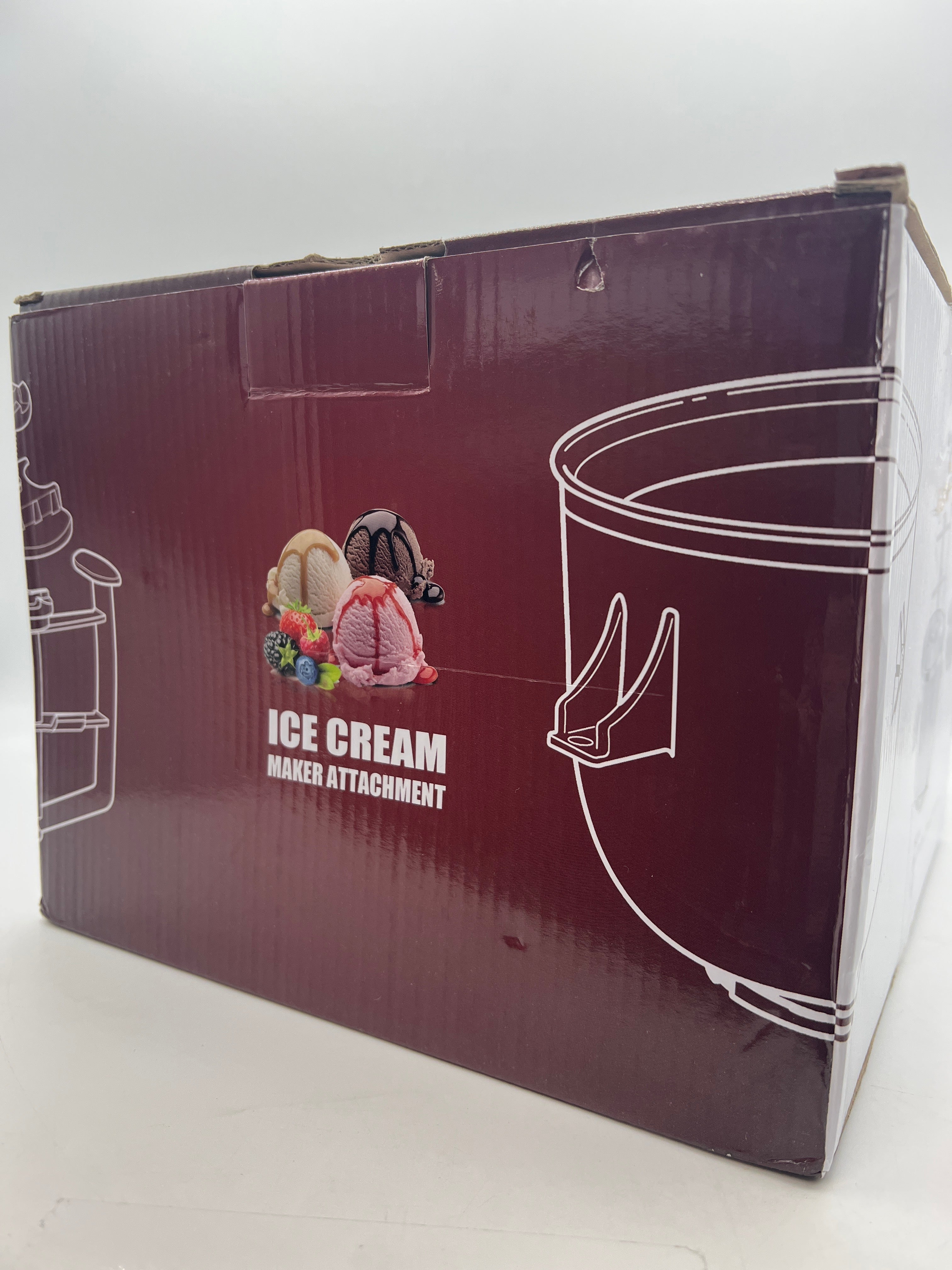 Ice Cream Maker Attachment for KitchenAid Stand Mixer