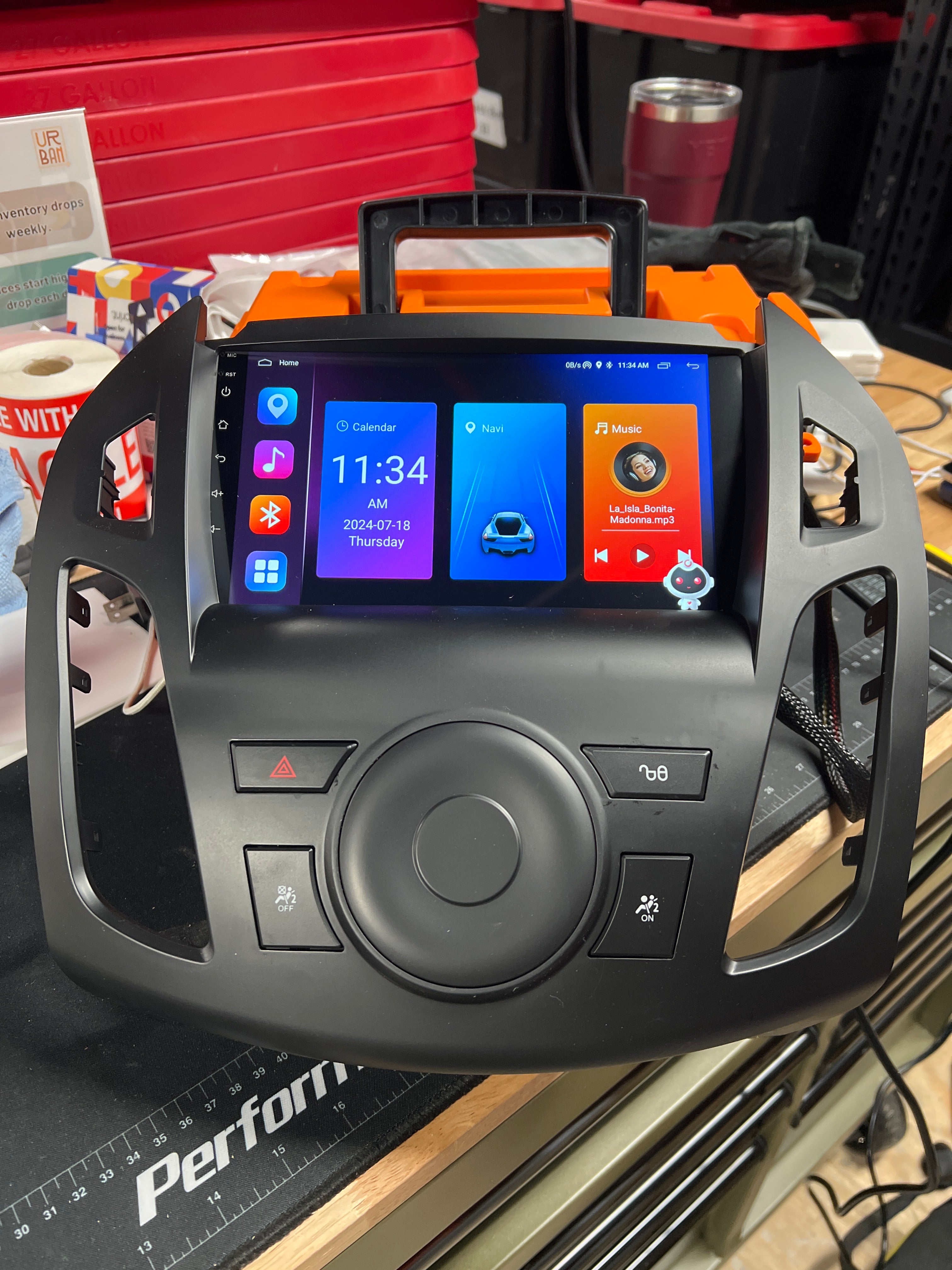 Backup Camera and External MIC Car Radio