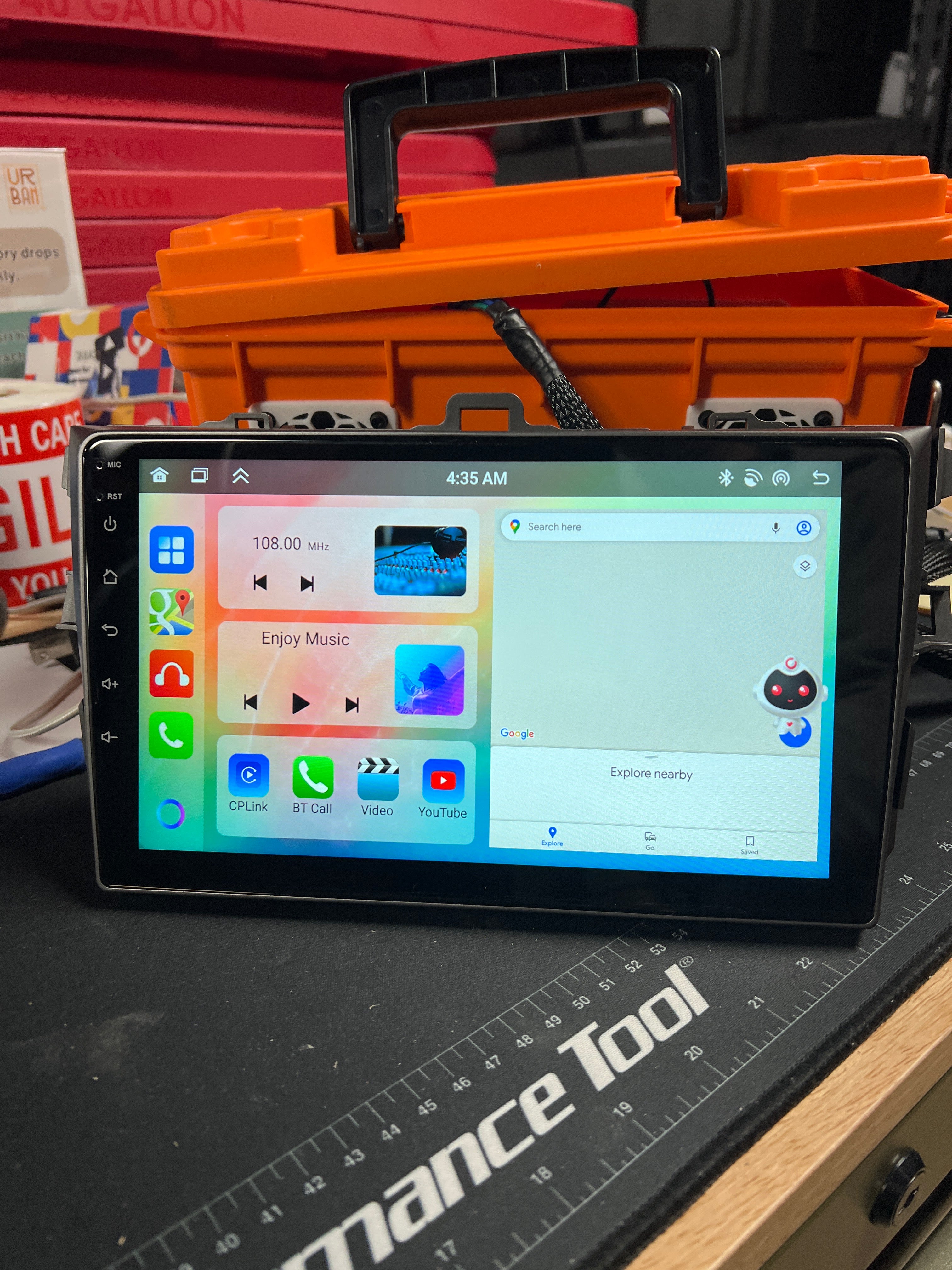 Rimoody 9-inch Android 15 Car Stereo for Toyota Corolla 2009-2013