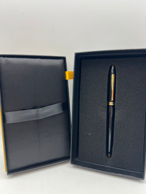 Black & Gold Rollerball Pen