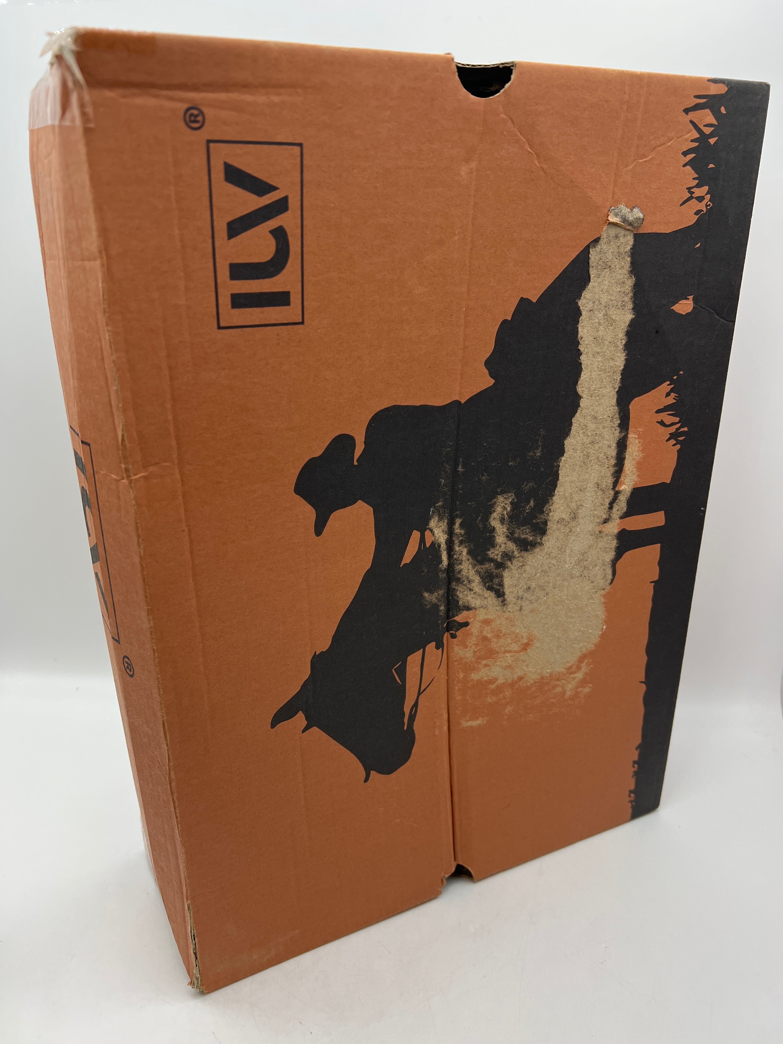 IUV Women's Square Toe Mid-Calf Cowboy Boots