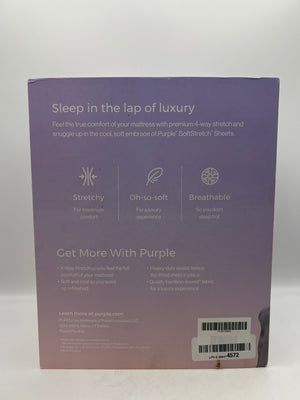 Moisture-Wicking Deep Purple Sheets