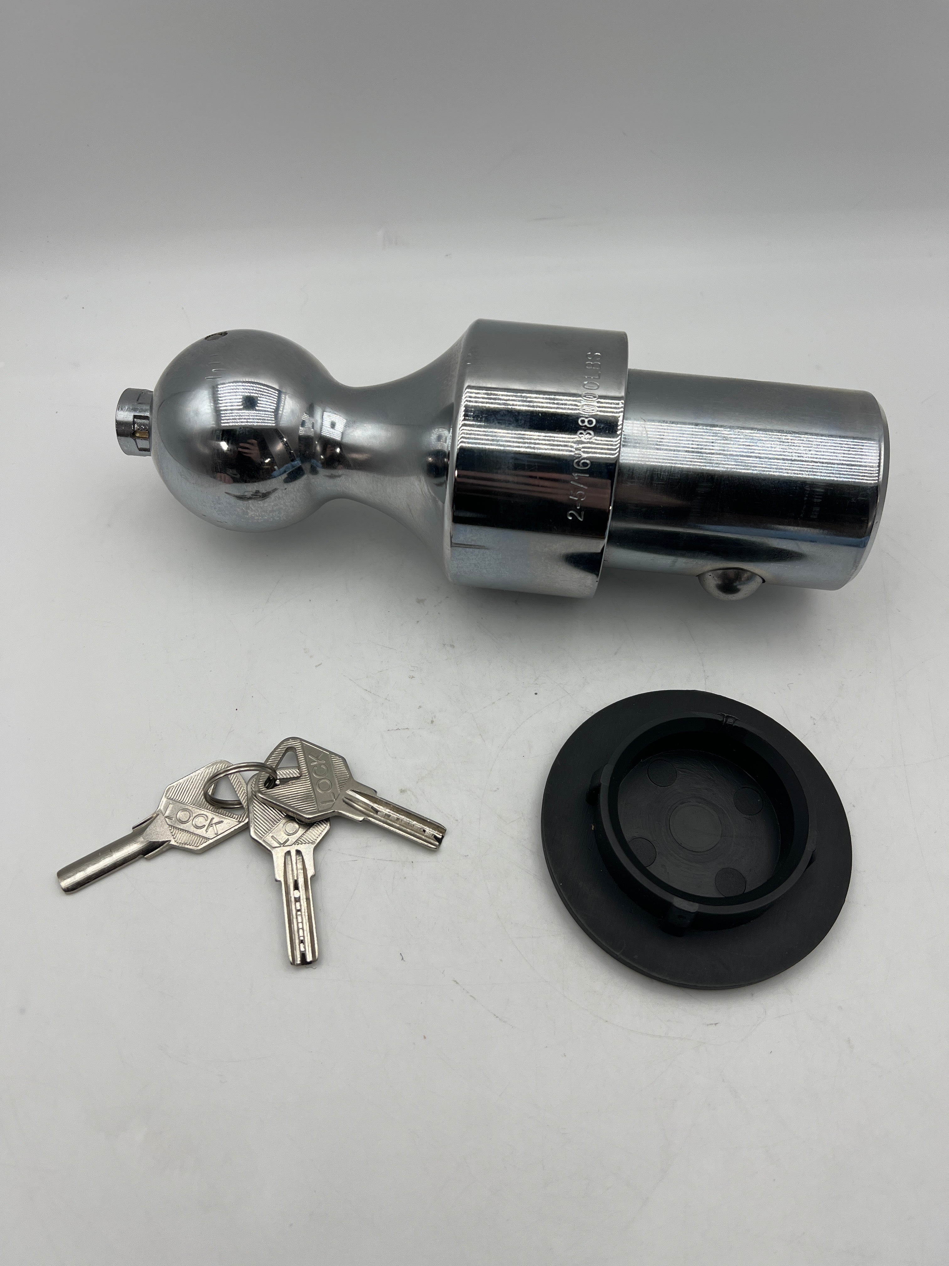 Lrichy Key-Lock Security 2-5/16" Puck System Gooseneck Hitch 38K Ball