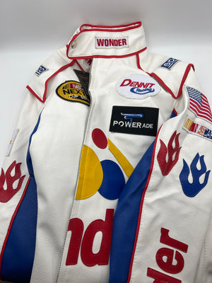 Unisex White Racing Jacket