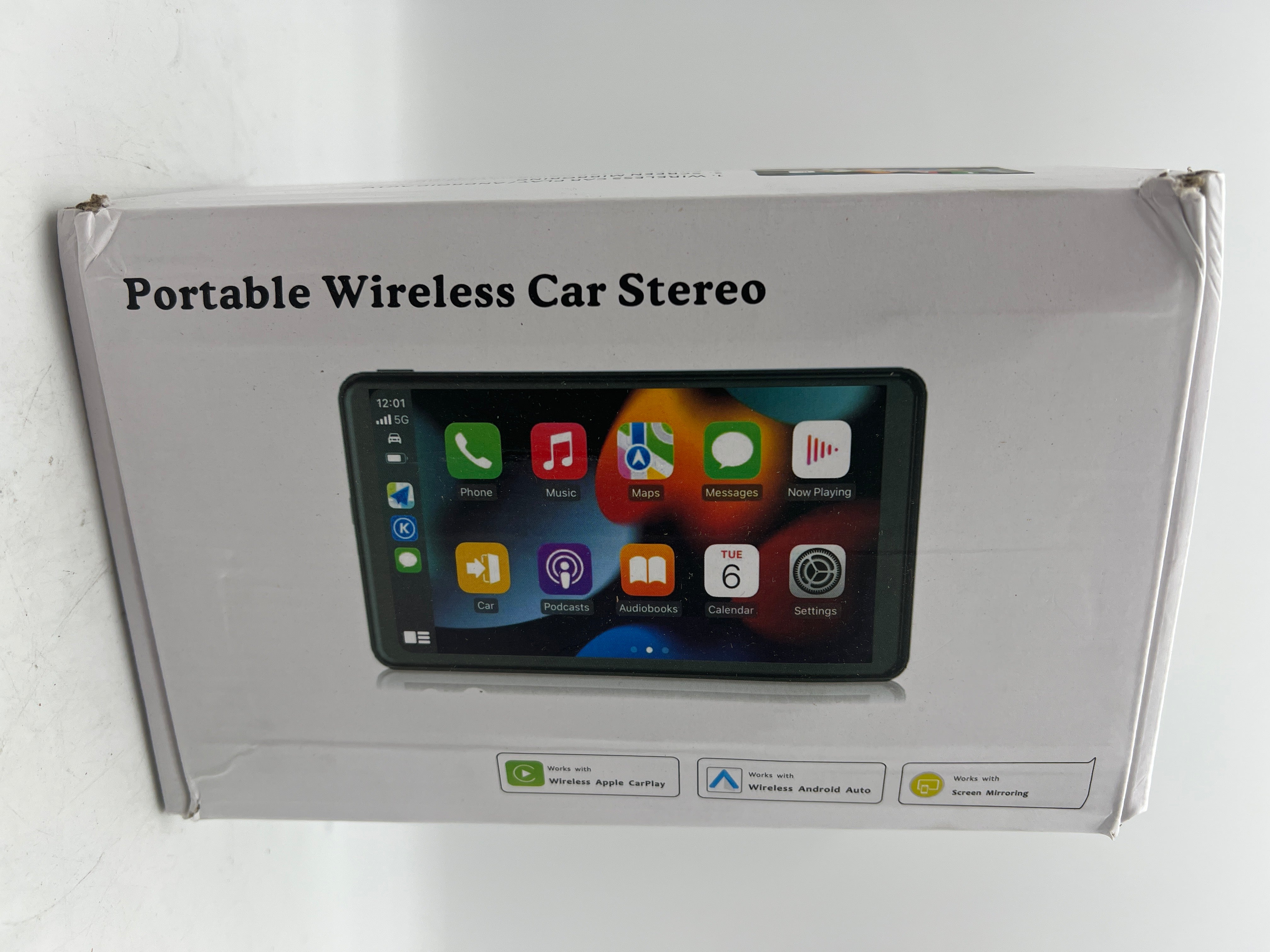 PASLDA 7" HD Touch Screen Car Stereo