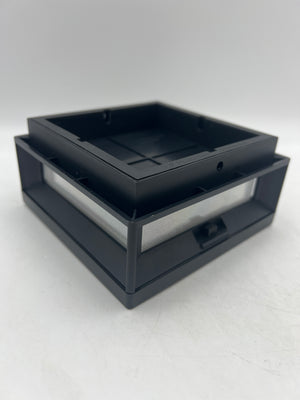 Black Solar Post Lights