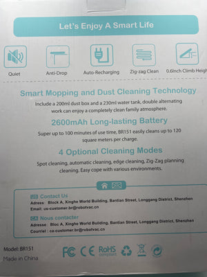 MAMNV Robot Vacuum and Mop 2-in-1