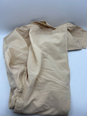 M&D Fajas Colombianas Post Surgery Tummy Tuck Compression Garment for Women BBL Faja Beige 3XL