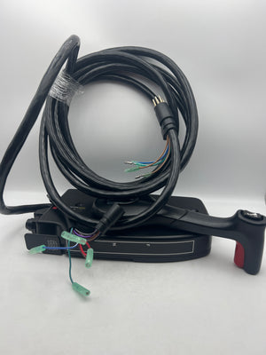 Outboard Control Box with Emergency Lanyard