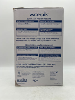 Waterpik Aquarius Water Flosser WP-660 in use