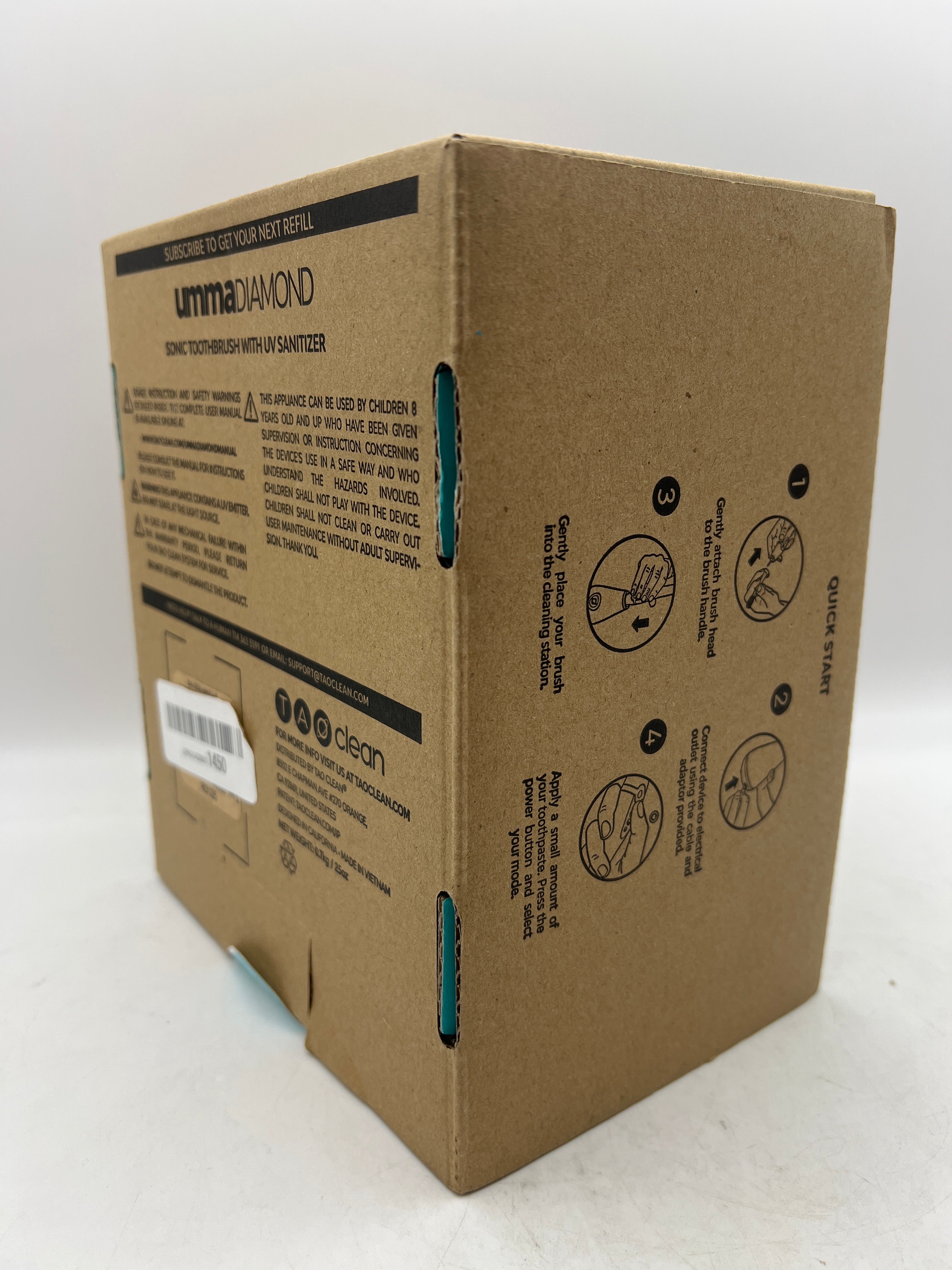 Tao Clean UV Sanitizing Sonic Toothbrush and Cleaning Station