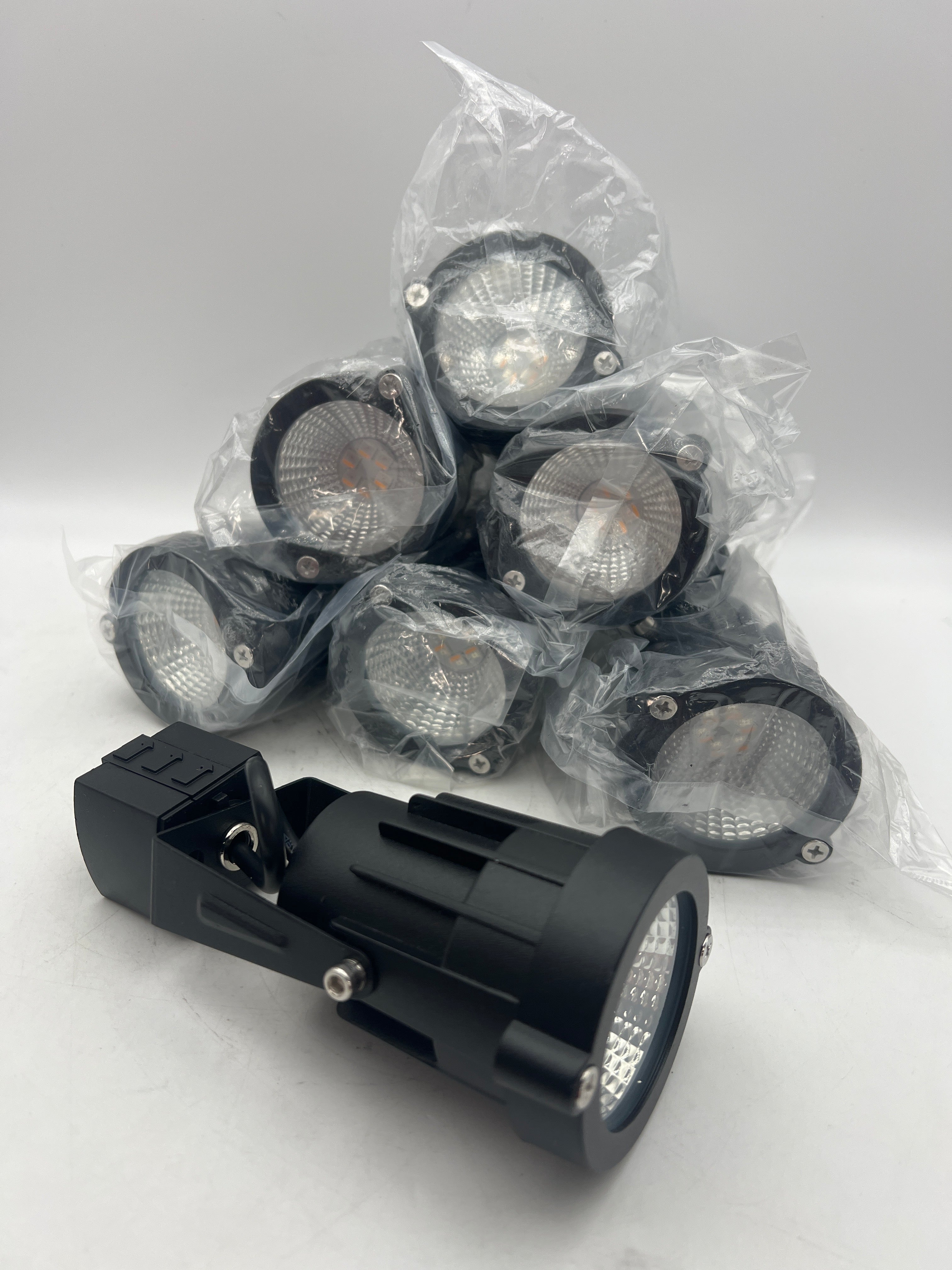 Motrackcao RGBW Track Lighting Heads 12W Multicolor Remote LED Track Lights Fixtures