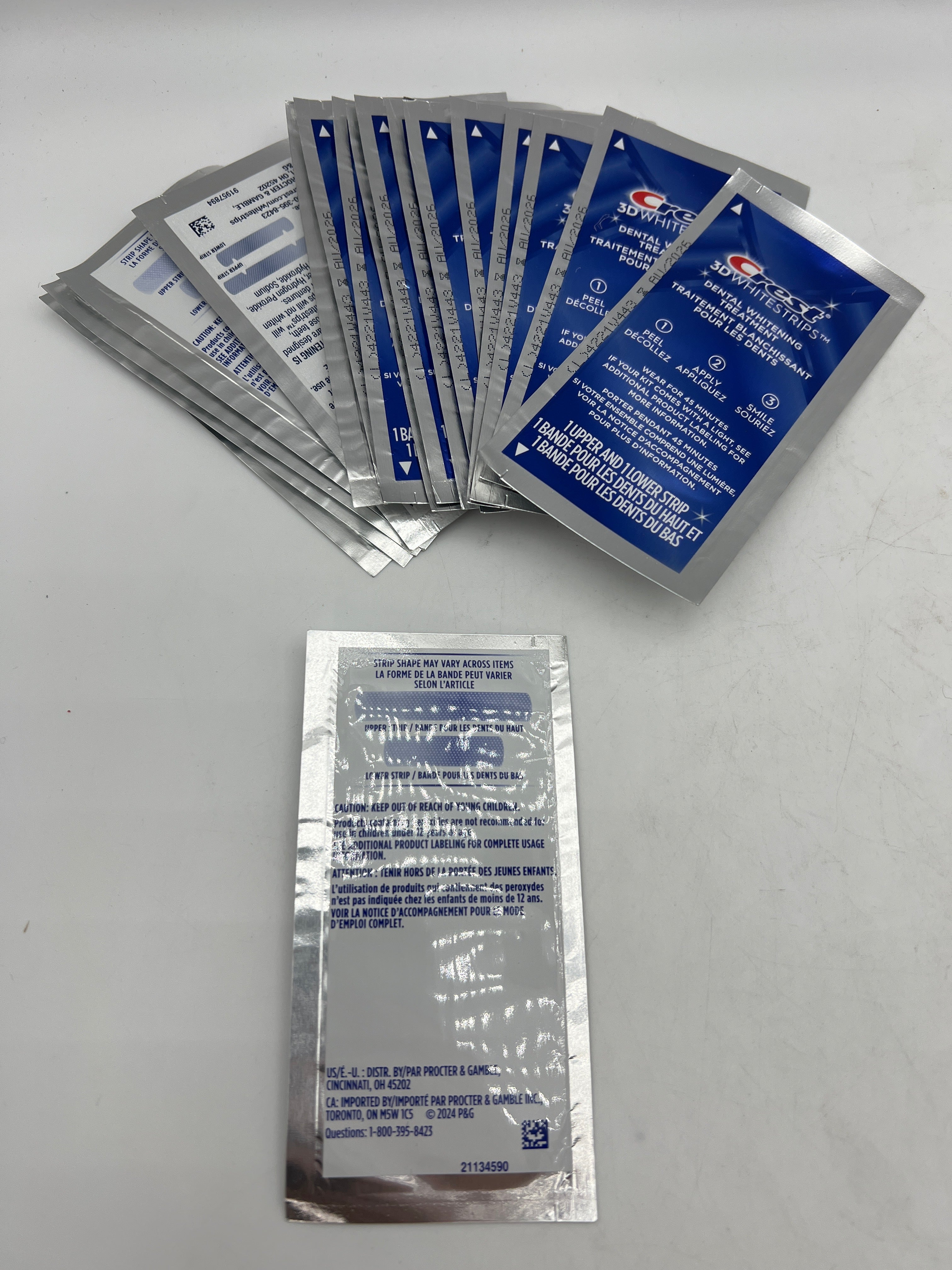 Crest 3D Whitestrips 44 Strips