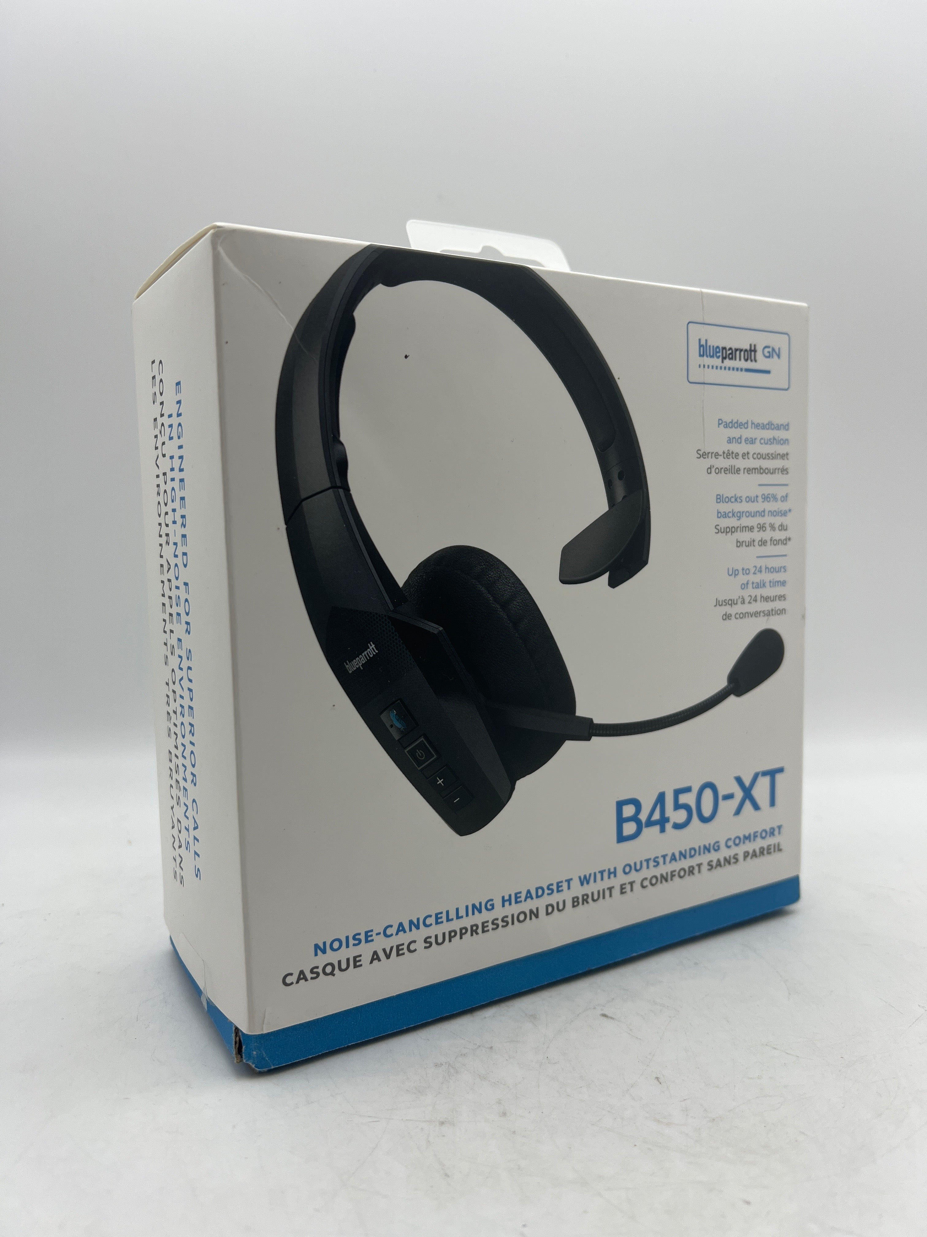 BlueParrott B450-XT Mono Bluetooth Wireless Headphones