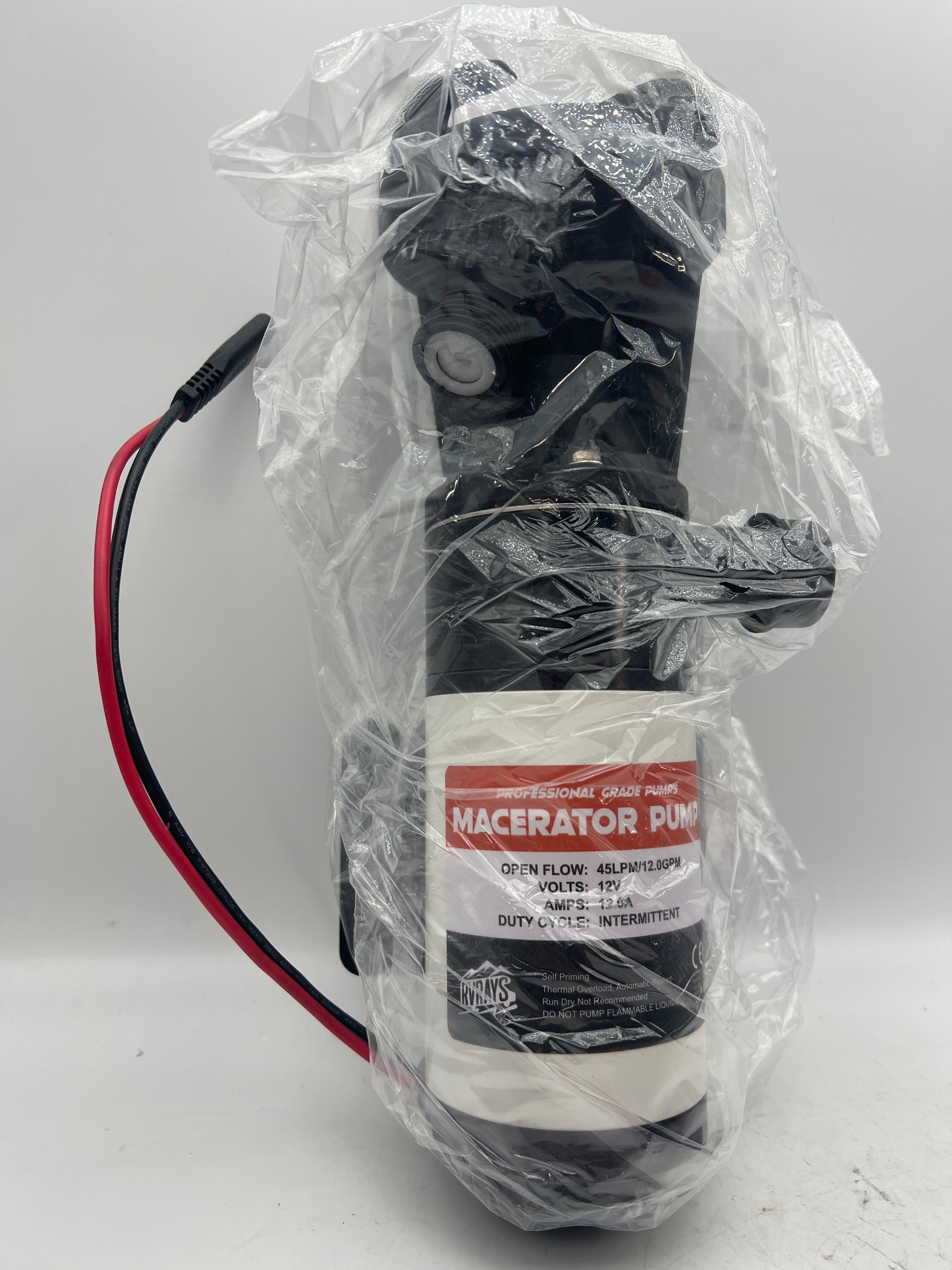 RVRAYS Macerator Pump 12V 12GPM