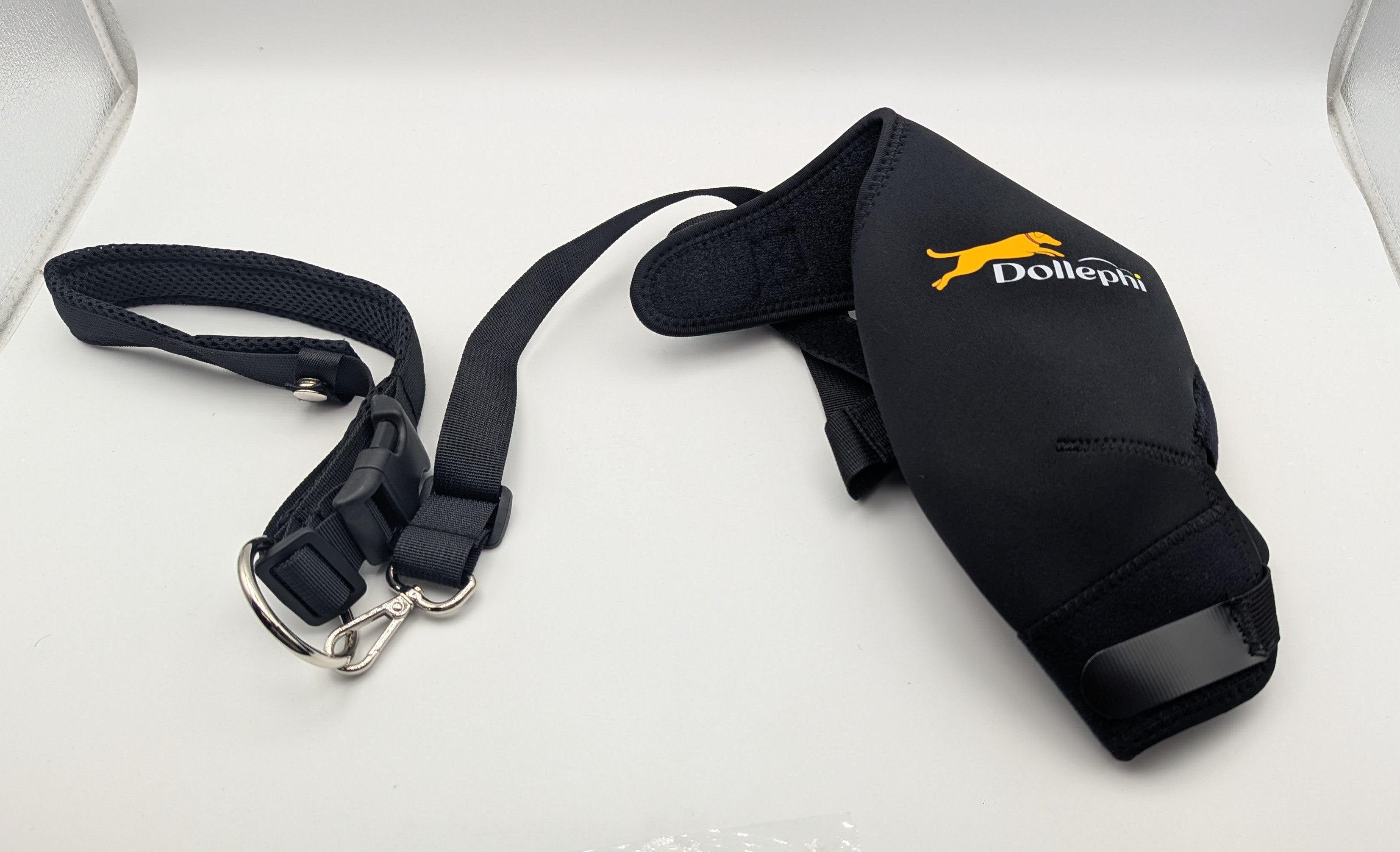 Dollephi Dog Knee Brace for Torn ACL Hind Leg, Hot/Cold Compress for Patella Dislocation or Osteoarthritis, Cruciate Ligament Injuries, for Medium & Large Dogs(Left Leg,XL)