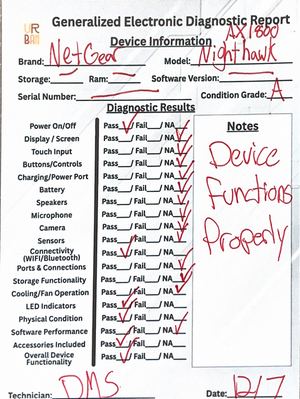 NETGEAR 4-Stream WiFi 6 Router R6700AX