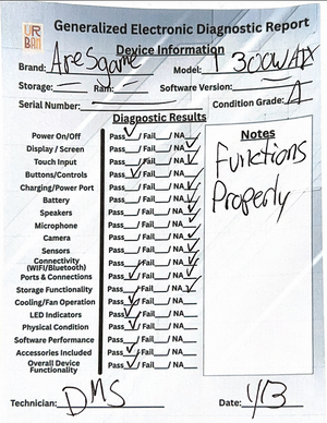 ARESGAME 1300W ATX 3.0 PCIE 5.0 Power Supply