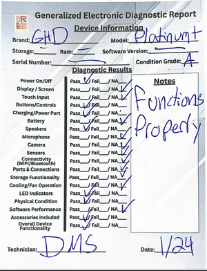 ghd Platinum+ Styler - 1” Smart Flat Iron Hair Straightener - White