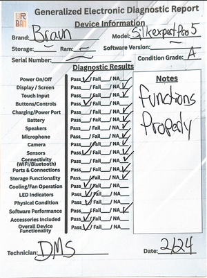 Braun Smart IPL Silk·Expert Pro 5 device