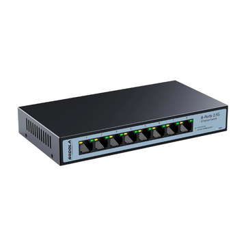 SODOLA 8-Port Unmanaged 2.5G Switch| 8 x 2.5GBASE-T Ports