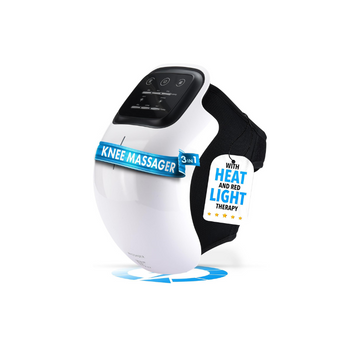 FORTHiQ Knee Massager Smart with Heat, Red Light and Massage Therapy
