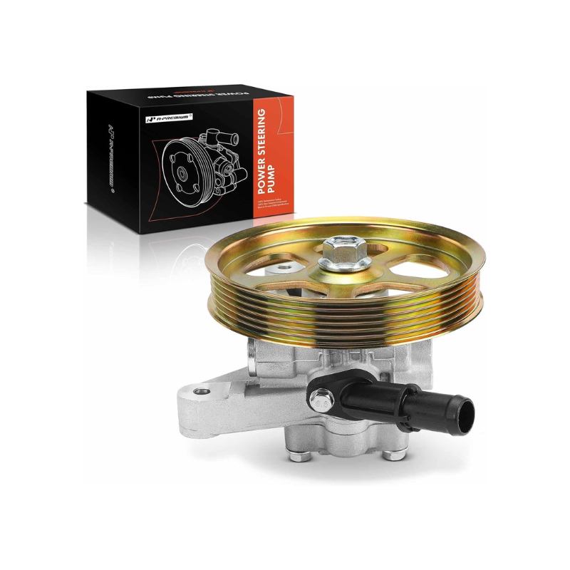 A-Premium Power Steering Pump, with Pulley, Compatible with Honda Accord 2008-2012, Accord Crosstour 2010-2011, Crosstour 2012, Pilot 2009-2011, V6 3.5L, Replace # 56110R70A11, 56110R70A12