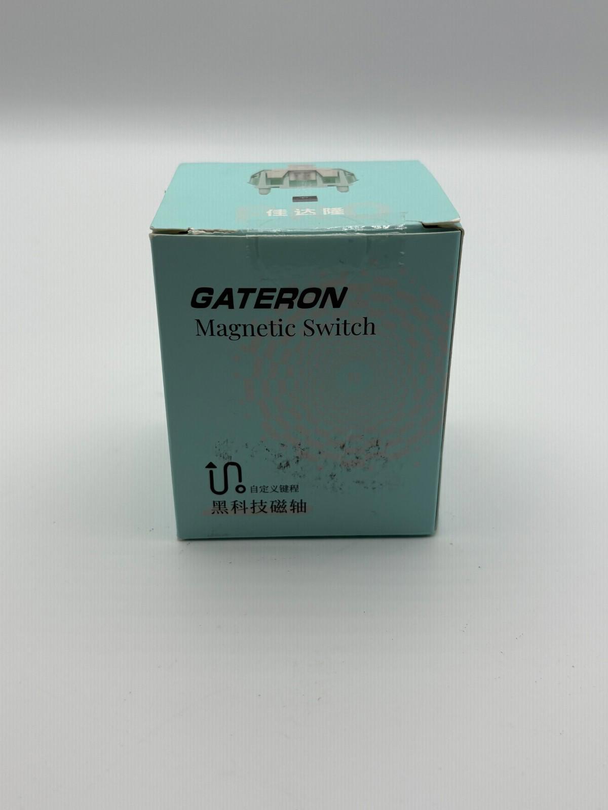 GATERON Magnetic Jade Gaming Keyboard Switches, HiFi Sound Wall Stem Linear