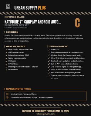 Diagnostic sheet