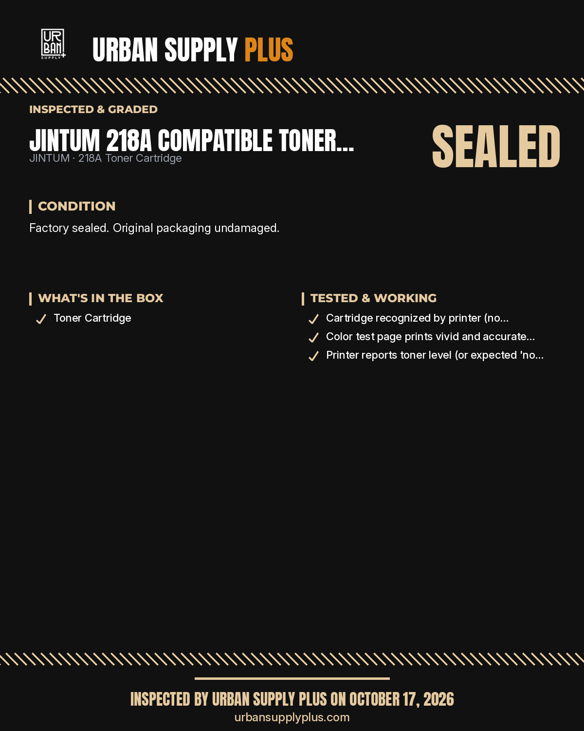 Diagnostic sheet