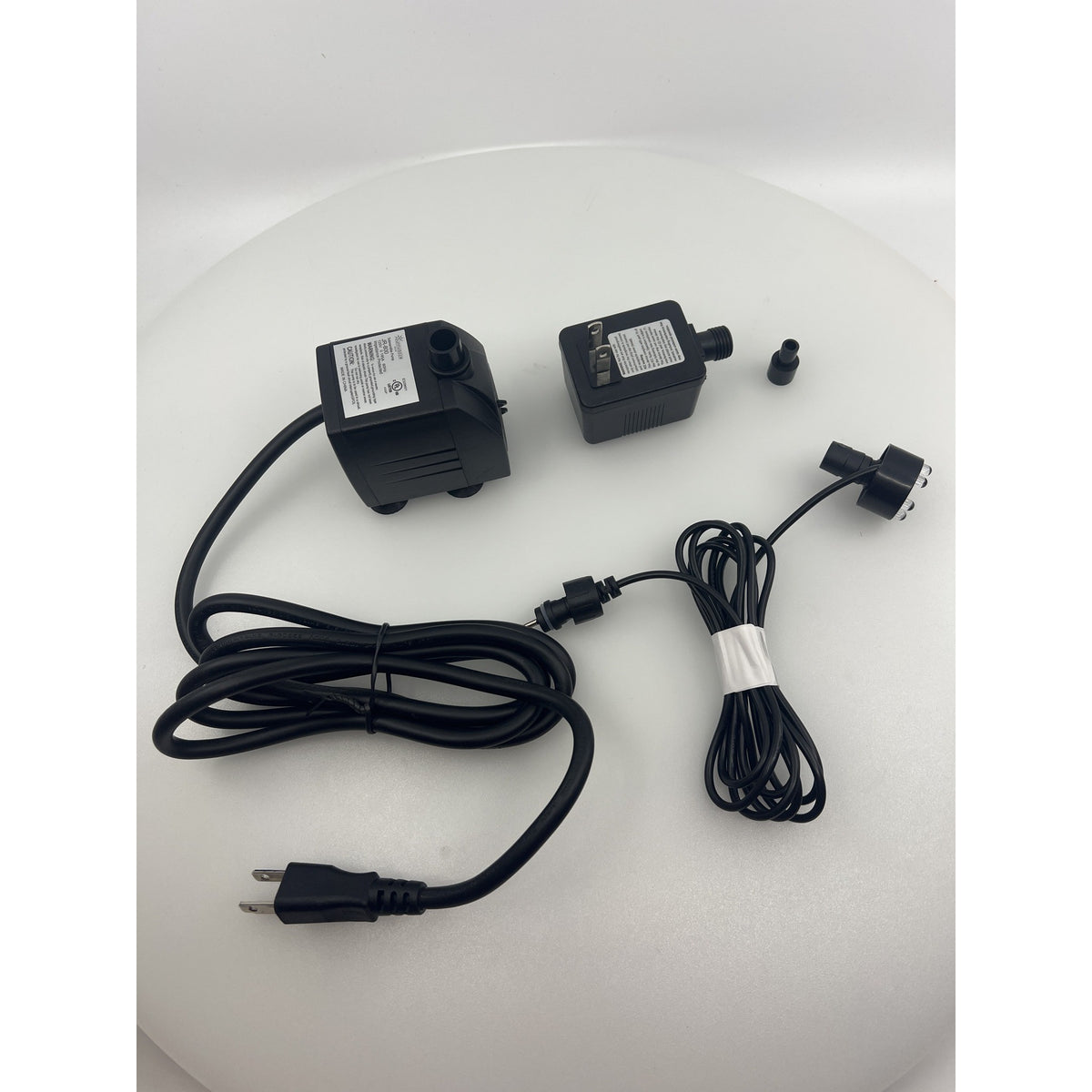 Sunnydaze 200 GPH Submersible Fountain Pump White LED 12W New — photo 1