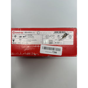 Brembo 08.A355.11 UV Coated Solid Rear Brake Rotor Acura/Honda Like New — photo 6
