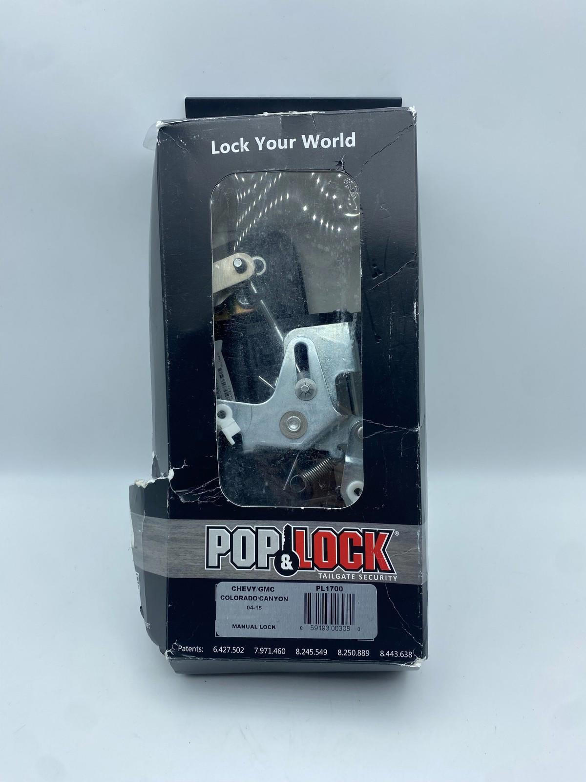 Pop & Lock PL1700 Black Manual Tailgate Lock for Chevy/GMC